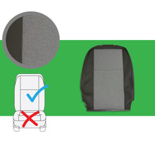 Load image into Gallery viewer, VW Transporter T6 & T5.1 OEM genuine original Austin Titanium Black Front & Rear Seat Covers replacements for seat re-trims repairs