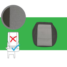 Load image into Gallery viewer, VW Transporter T6 & T5.1 OEM genuine original Austin Titanium Black Front & Rear Seat Covers replacements for seat re-trims repairs