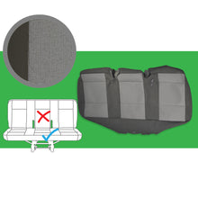 Load image into Gallery viewer, VW Transporter T6 & T5.1 OEM genuine original Austin Titanium Black Front & Rear Seat Covers replacements for seat re-trims repairs