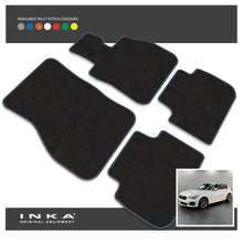 Load image into Gallery viewer, BMW 1 Series F40 Hatch Front & Rear Tailored Carpet Mat with 7x Stitch Colours Fits 2019 Onwards