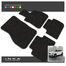 Load image into Gallery viewer, BMW 1 Series F40 Hatch Front & Rear Tailored Carpet Mat with 7x Stitch Colours Fits 2019 Onwards