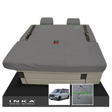 Load image into Gallery viewer, VW California Ocean/Coast/Beach/Surf Inka Fully Tailored Waterproof Seat Covers Grey Front & Rear With ISOFIX Fits T6.1 ,T6,T5.1 all model years fits with and without airbags