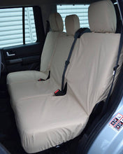 Load image into Gallery viewer, Range Rover SPORT L320 2nd Row 2+1 60/40 with Center Armrest Tailored Waterproof Seat Covers Beige MY09-13