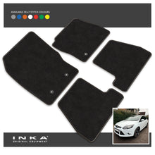 Load image into Gallery viewer, Ford Focus MK3 Front & Rear Premium Tailored Carpet Mat Set with 7x Stitch Colours Fits MY15 to MY18