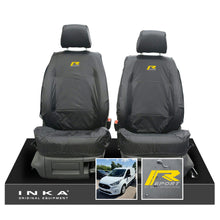 Load image into Gallery viewer, Ford Transit Connect MK3 Front 1+1 INKA Tailored Waterproof Seat Covers Set Grey MY2024 Onwards