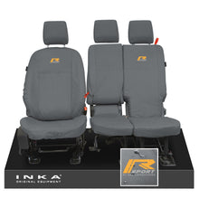 Load image into Gallery viewer, Ford Transit Connect INKA Front Set 1+2 Tailored Waterproof Seat Covers Grey MY13-24