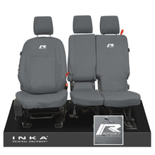 Load image into Gallery viewer, Ford Transit Connect INKA Front Set 1+2 Tailored Waterproof Seat Covers Grey MY13-24