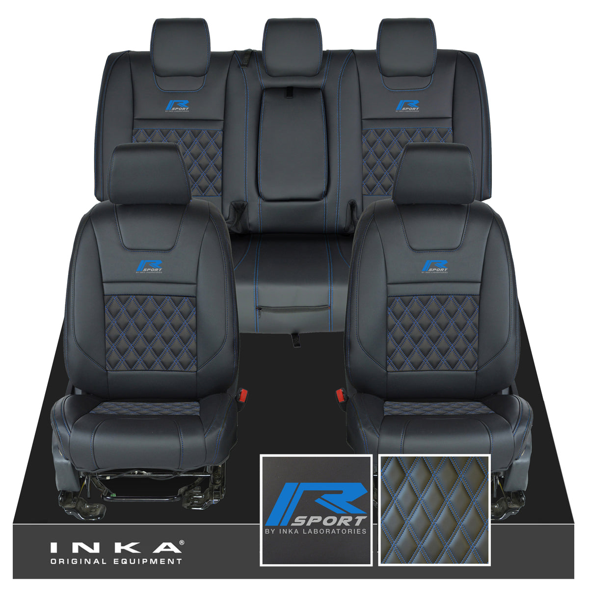 Ford Ranger Wildtrak R SPORT Front & Rear Triple INKA Bentley Leathere – Inka-Corp - View #5