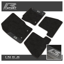 Load image into Gallery viewer, Ford Focus Mk3 Car Mats (Front & Rear Set) R Sport with Premium Carpet & OEM Leatherette, Fits MY15 to MY18