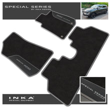 Load image into Gallery viewer, Kia E-NIRO Car Mats (Front & Rear Set) with Premium Carpet & OEM Leatherette Fits MY18-22