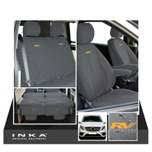 Load image into Gallery viewer, Mercedes Benz Marco Polo V-Class W447 INKA Full Set Front & Rear Tailored Waterproof Seat Covers Grey MY-2014 Onwards