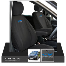 Load image into Gallery viewer, W447 Mercedes Benz Vito V-Class INKA Front 1+1 Tailored Waterproof Seat Covers Black MY-15-20