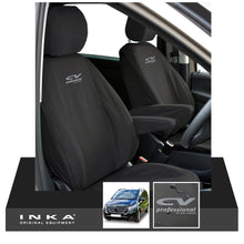 Load image into Gallery viewer, W447 Mercedes Benz Vito V-Class INKA Front 1+1 Tailored Waterproof Seat Covers Black MY-15-20