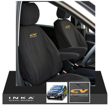 Load image into Gallery viewer, W447 Mercedes Benz Vito V-Class INKA Front 1+1 Tailored Waterproof Seat Covers Black MY-15-20