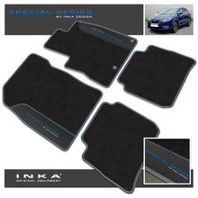 Load image into Gallery viewer, Nissan Qashqai e-POWER Car Mats (Front & Rear Set) with Premium Carpet & OEM Leatherette Fits MY22 Onwards