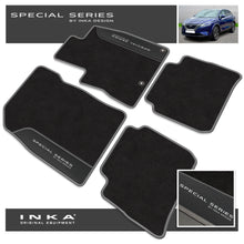 Load image into Gallery viewer, Nissan Qashqai e-POWER Car Mats (Front & Rear Set) with Premium Carpet & OEM Leatherette Fits MY22 Onwards
