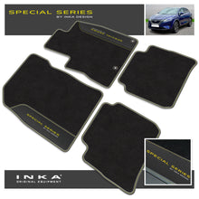 Load image into Gallery viewer, Nissan Qashqai e-POWER Car Mats (Front & Rear Set) with Premium Carpet & OEM Leatherette Fits MY22 Onwards