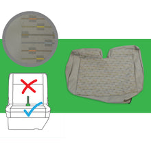 Load image into Gallery viewer, VW Transporter T6 & T5.1 OEM Genuine Original PLACE Moonrock Grey front & rear seat covers replacements for seat re-trims repairs