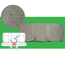 Load image into Gallery viewer, VW Transporter T6 & T5.1 OEM Genuine Original PLACE Moonrock Grey front & rear seat covers replacements for seat re-trims repairs