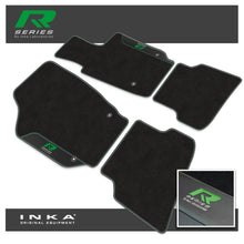 Load image into Gallery viewer, VW Polo Car Mats (Front & Rear Set) with Premium Carpet & OEM Leatherette,  Fits MY09 to MY18