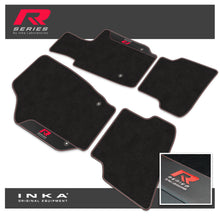Load image into Gallery viewer, VW Polo Car Mats (Front & Rear Set) with Premium Carpet & OEM Leatherette,  Fits MY09 to MY18