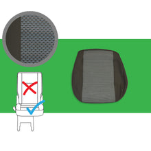 Load image into Gallery viewer, VW Transporter T6 & T5.1 OEM Genuine Original Simora Titanium Black front & rear seat covers replacements for seat re-trims repairs