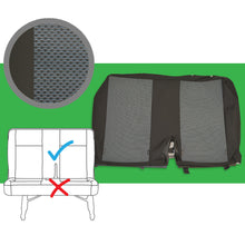 Load image into Gallery viewer, VW Transporter T6 & T5.1 OEM Genuine Original Simora Titanium Black front & rear seat covers replacements for seat re-trims repairs