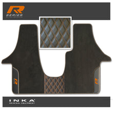 Load image into Gallery viewer, Volkswagen VW Transporter T6 & T6.1 Panel Van & Kombi Bentley Leatherette Front Carpet Floor Mat-MY19 to Present (No Fixings)