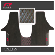 Load image into Gallery viewer, Volkswagen VW Transporter T6 & T6.1 Panel Van & Kombi Bentley Leatherette Front Carpet Floor Mat-MY19 to Present (No Fixings)