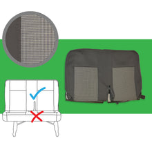 Load image into Gallery viewer, VW Transporter T5 OEM genuine original Timo & Anthracite Front & Rear Seat Covers replacements for seat re-trims repairs