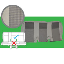 Load image into Gallery viewer, VW Transporter T5 OEM Genuine Original Timo & Titan Front & Rear Seat Covers replacements for seat re-trims repairs