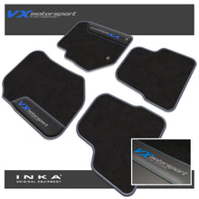 Load image into Gallery viewer, Vauxhall Corsa F Car Mats (Front & Rear Set) with Premium Carpet & OEM Leatherette, Fits MY-19 Onwards