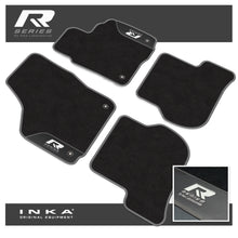 Load image into Gallery viewer, VW Golf MK6 Car Mats (Front & Rear Set) with Premium Carpet & OEM Leatherette, Fits MY08-12