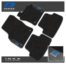 Load image into Gallery viewer, VW Golf MK8 Car Mats (Front & Rear Set) with Premium Carpet & OEM Leatherette, Fits MY20 Onwards