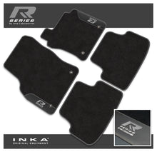 Load image into Gallery viewer, VW Golf MK8 Car Mats (Front & Rear Set) with Premium Carpet & OEM Leatherette, Fits MY20 Onwards