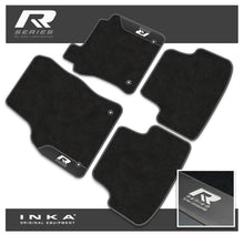 Load image into Gallery viewer, VW Golf MK8 Car Mats (Front & Rear Set) with Premium Carpet & OEM Leatherette, Fits MY20 Onwards
