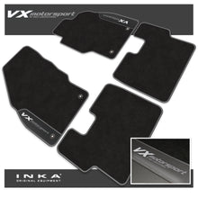 Load image into Gallery viewer, Vauxhall Corsa D Car Mats (Front & Rear Set) with Premium Carpet & OEM Leatherette, Fits MY07 to MY14