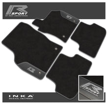 Load image into Gallery viewer, Audi A3 Tailored Car Mats (Front & Rear Set) with Premium Carpet & OEM Leatherette Fits MY 2020 Onwards