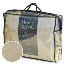 Load image into Gallery viewer, INKA Land Rover Discovery 4 L319 Rear 2+1 Waterproof Seat Covers Almond MY 10-16