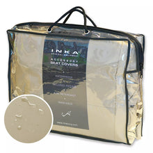 Load image into Gallery viewer, Nissan NV300 Front 1+2 Fully Tailored Waterproof Seat Covers Beige MY 14-21