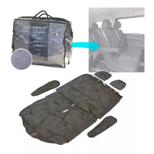 Load image into Gallery viewer, Mercedes Benz Vito V Class W639 2nd & 3rd Row Double Waterproof Seat Cover Grey - Standard Headrest