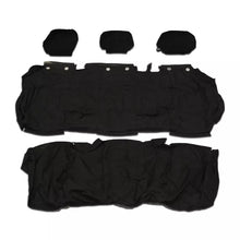Load image into Gallery viewer, Nissan NV300 3rd Row Triple Tailored Waterproof Seat Covers Black MY 14-21