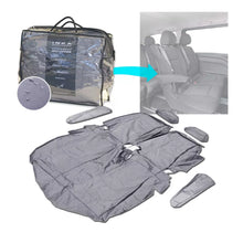 Load image into Gallery viewer, Mercedes Benz Vito V Class W639 2nd & 3rd Row Double Waterproof Seat Cover Grey