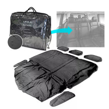 Load image into Gallery viewer, Mercedes Benz Vito V Class W639 2nd & 3rd Row Triple Waterproof Seat Cover Black