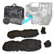 Load image into Gallery viewer, Range Rover Evoque 5 Door MK1 L538 Tailored Waterproof Front Pair Seat Covers Black MY 11-18