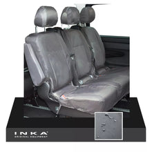 Load image into Gallery viewer, Mercedes Benz Vito V Class W639 2nd & 3rd Row Triple Waterproof Seat Cover Grey