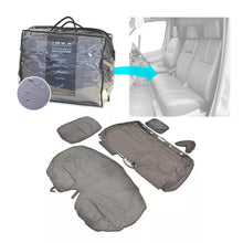 Load image into Gallery viewer, Mercedes Benz Sprinter Front Double Passenger INKA Waterproof Seat Covers Grey MY 06-16