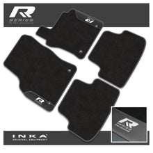 Load image into Gallery viewer, VW Golf MK7 Car Mats (Front & Rear Set) with Premium Carpet & OEM Leatherette,  Fits MY13 to MY19