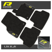 Load image into Gallery viewer, VW Golf MK7 Car Mats (Front & Rear Set) with Premium Carpet & OEM Leatherette,  Fits MY13 to MY19