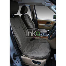 Load image into Gallery viewer, Range Rover Sport Front Seats With DVD Headrest Inka Fully Tailored Waterproof Seat Cover Grey 2005 - 2009
